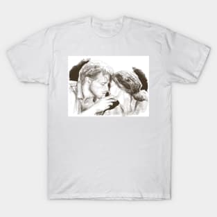 Jamie and Claire the Kiss Outlander T-Shirt